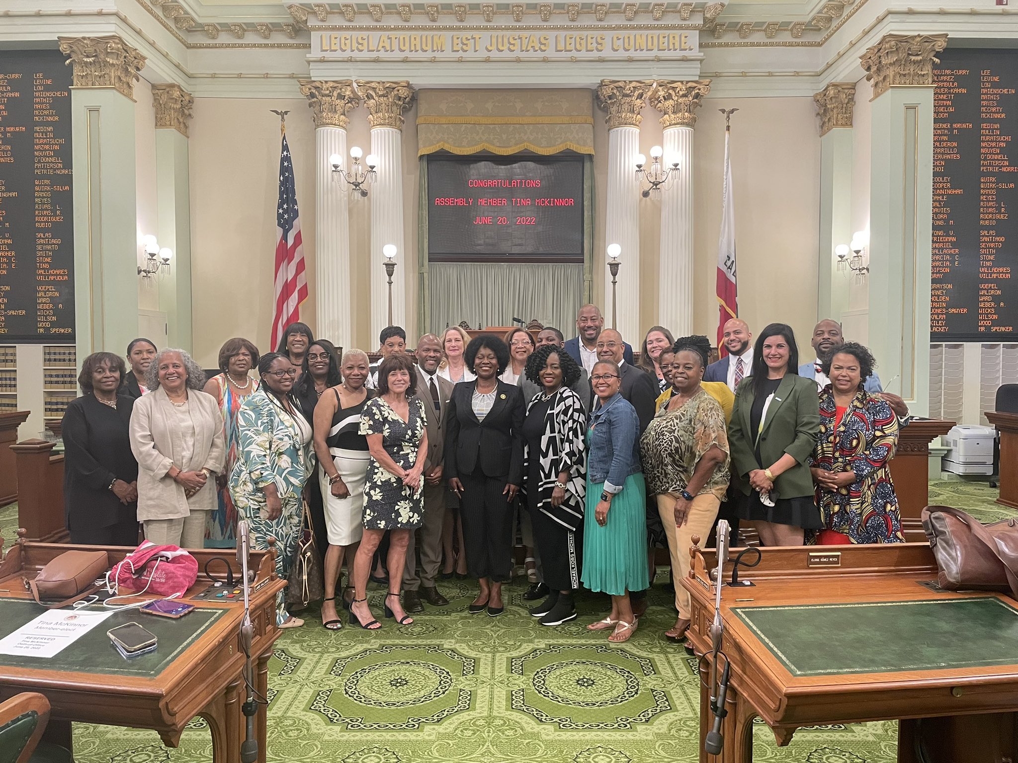 Courage California Celebrates Tina McKinnor Joining Assembly - Courage ...