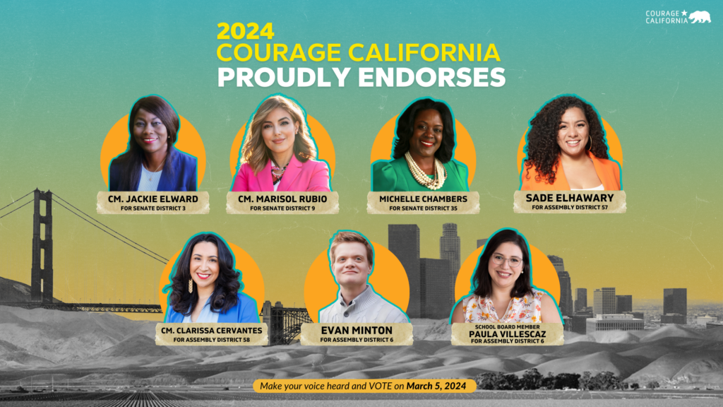 California's Largest Progressive Advocacy Organization Endorses Leaders