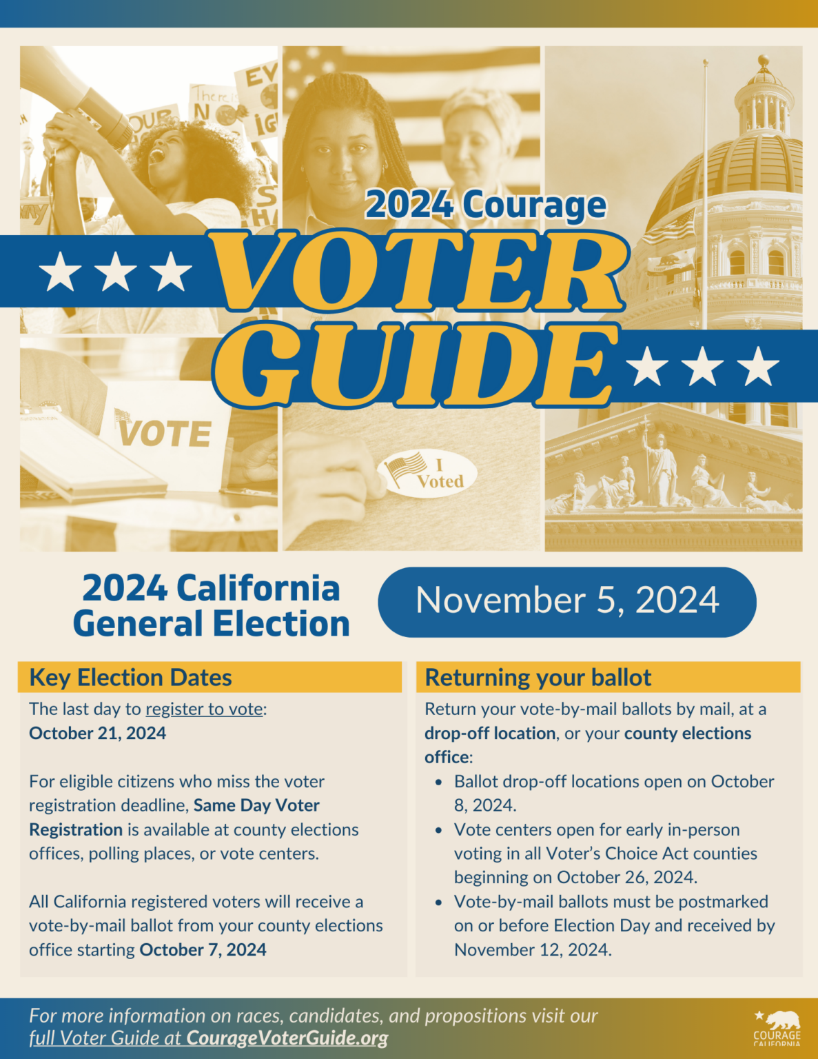 California Share These 2024 General Election Resources Courage